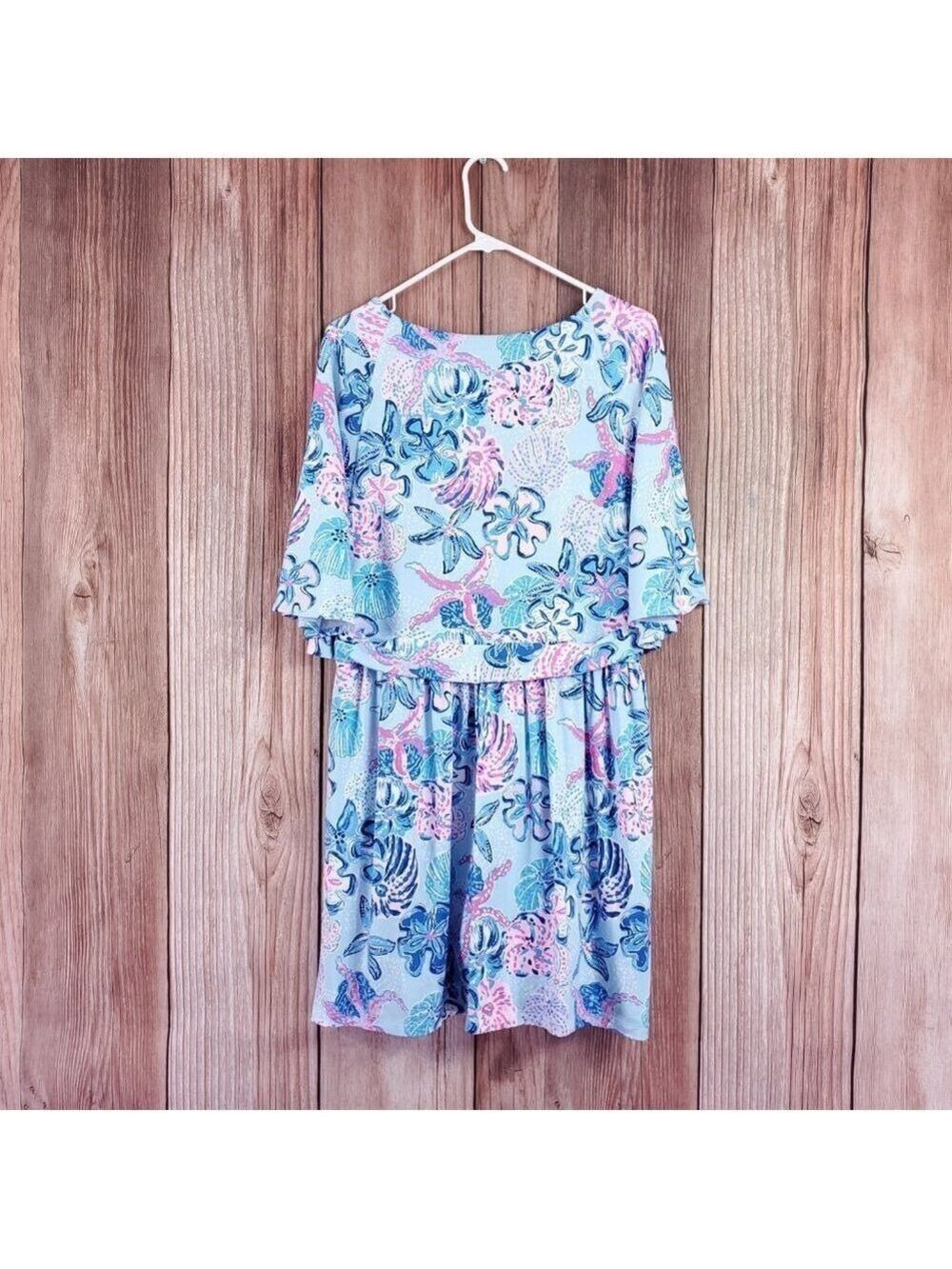 NWT Lilly Pulitzer Minka Skirted Romper Bahamas Beachcomber Womens XL 013470 - Picture 6 of 15
